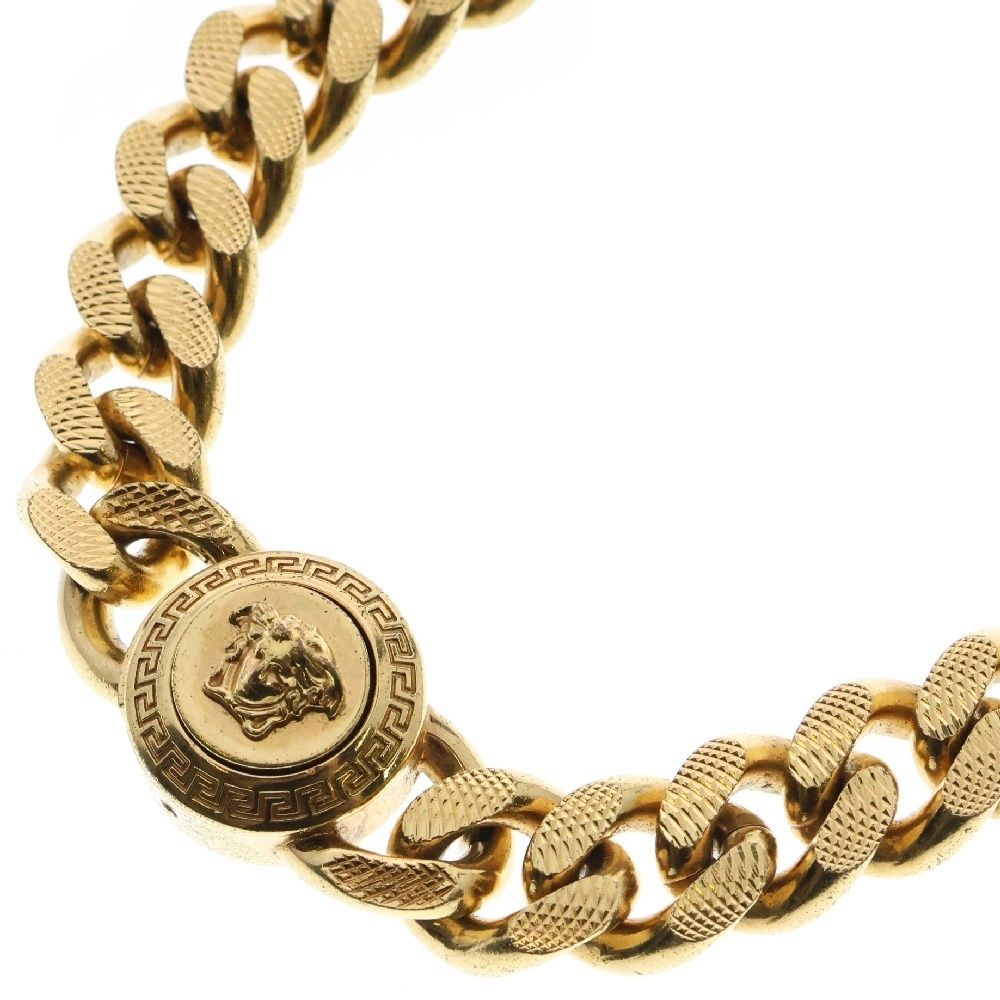 VERSACE ヴェルサーチ MEDUSA CHAIN NECKLACE チェーン メドゥーサ ネックレス ゴールド DG16949