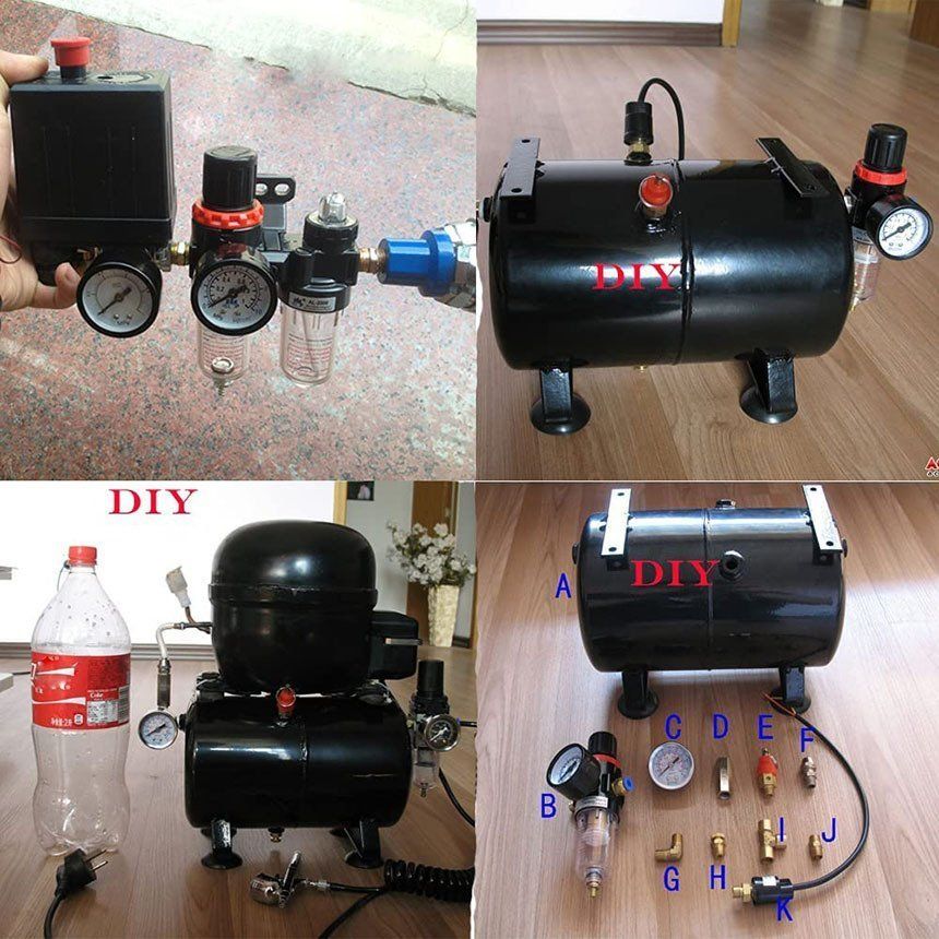 スプレーワークス REVO Ⅱ エアブラシ レギュレター セット スプレーワークス REVO Ⅱ エアブラシ レギュレター セット