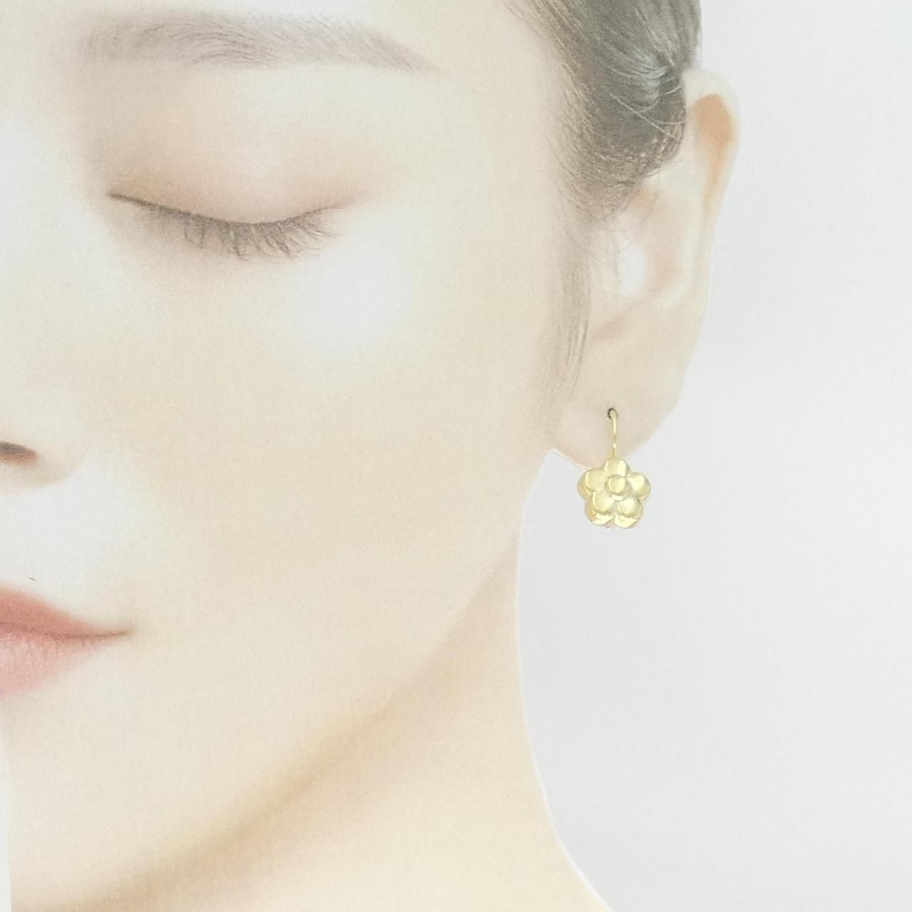 ポンテヴェキオ フラワー ピアス 美品 ポンテヴェキオ フラワーフープ