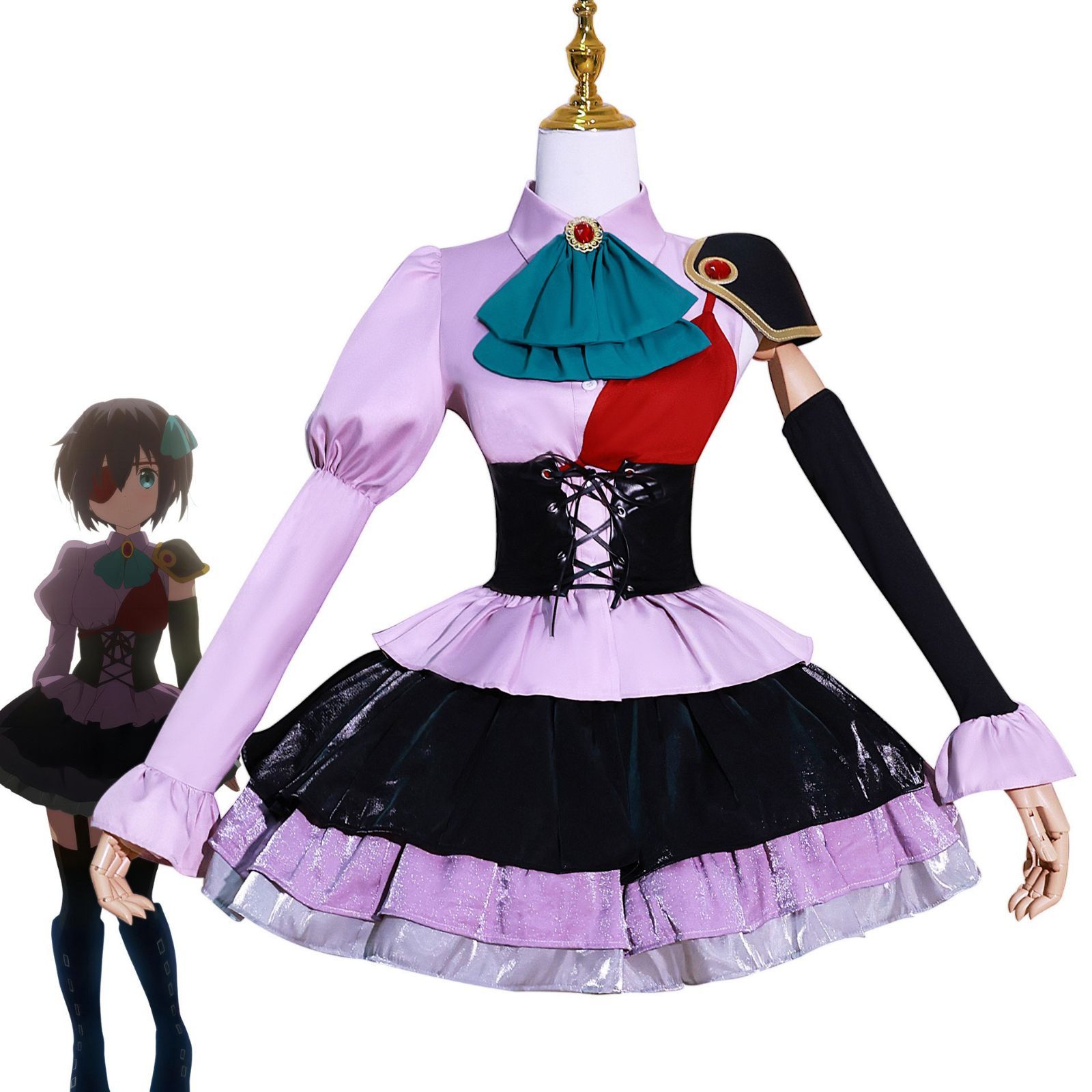 中二病も恋をしたい小?游六花cos服六花キャンパス祭コスプレ女