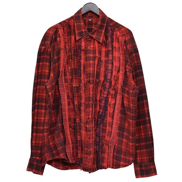 Rebuild by Needles リビルドバイニードルズ RIBBON SHIRT リボンチェックネルシャツ PU355 8054000219292