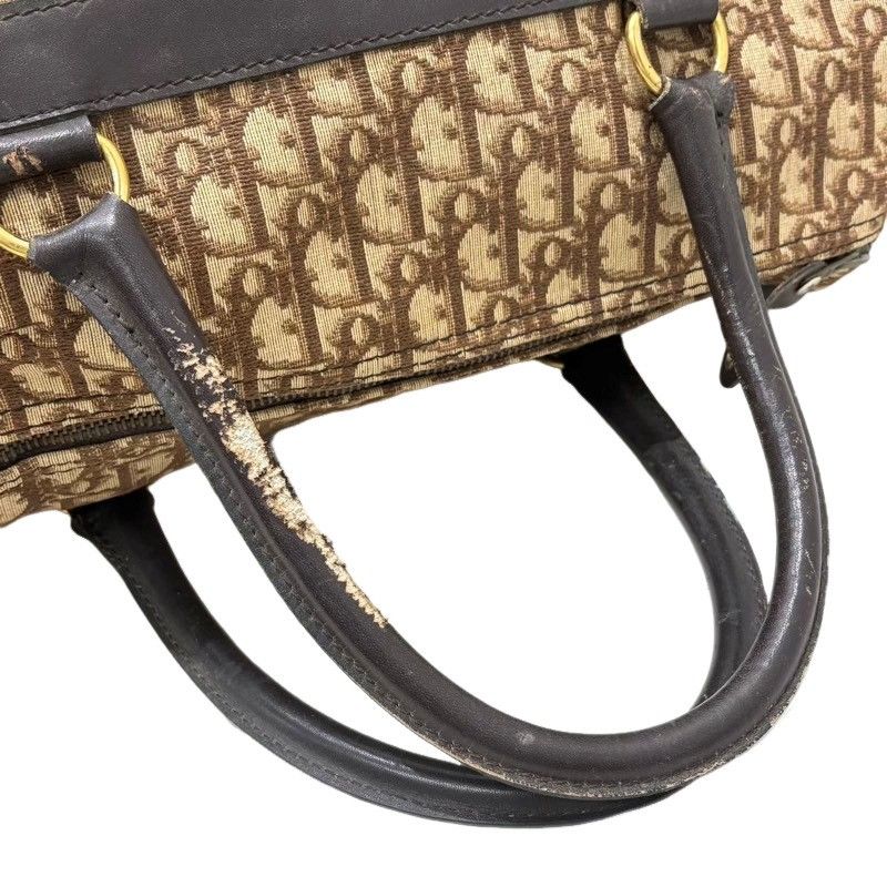 Christian Dior クリスチャンディオール トロッター ボストンバッグ  