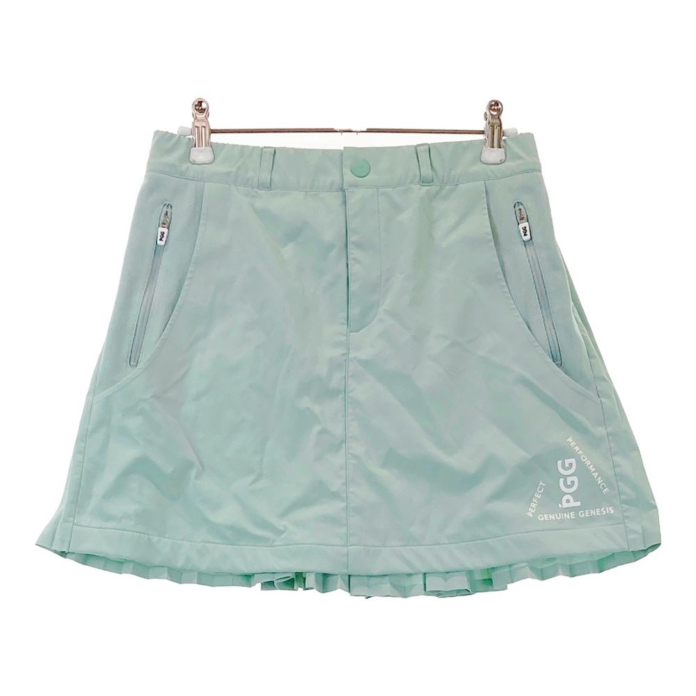 サイズ 0 PGG PEARLY GATES パーリーゲイツ モデル プリーツスカート グリーン系 240101537025 ゴルフウェア レディース ストスト