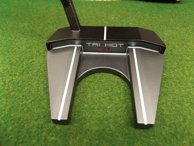 超美品　オデッセイ　TRI-HOT 5K SEVEN S パター　34インチ 毎日発送】オデッセイ TRI-HOT 5K SEVEN パター メンズ 右用 33
