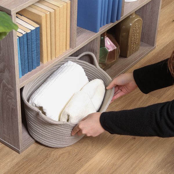 リビング収納 フリーボックス GY グレー 組立品【】