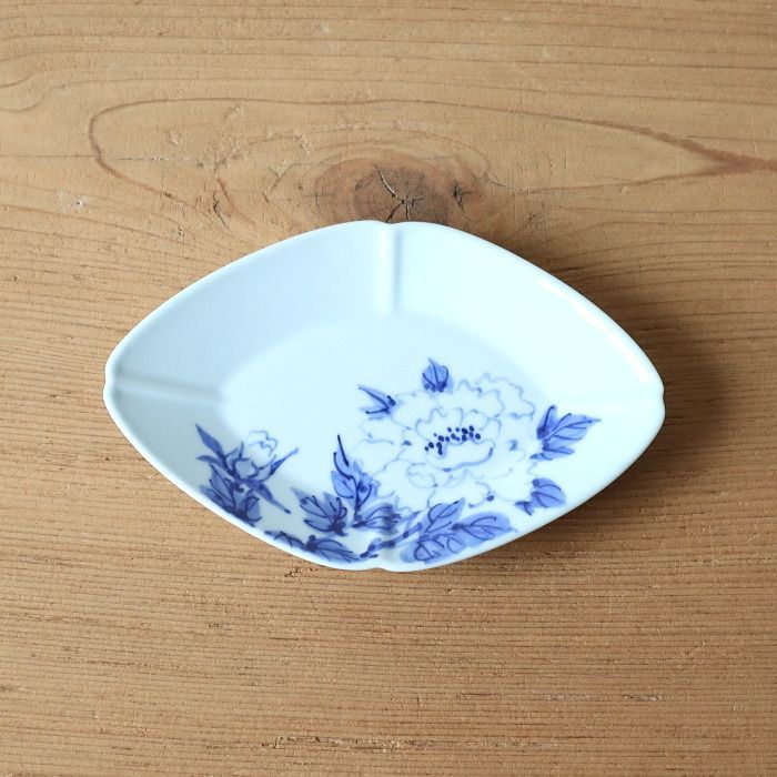 渋草焼 芳国舎 ひし皿 【公式通販】 渋草焼 芳国舎 ひし形小皿