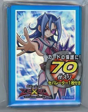 トレーディングカード 【】サプライ 遊戯王ZEXAL デュエリストカードプロテクター(スリーブ) 神代璃緒