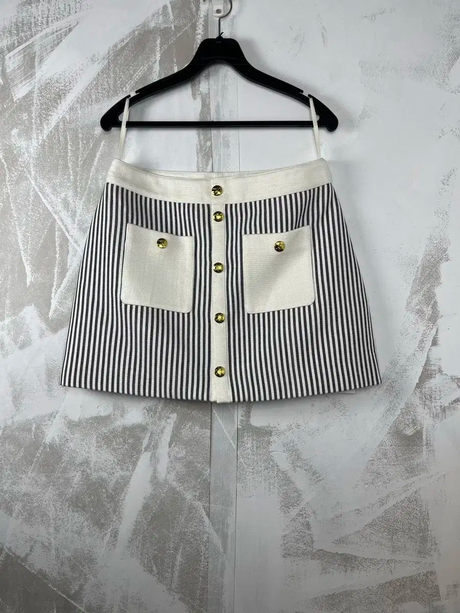 CELINE トラペズ ミニ スカート 上品で可愛い》【CELINE】トラペーズ ミニスカート