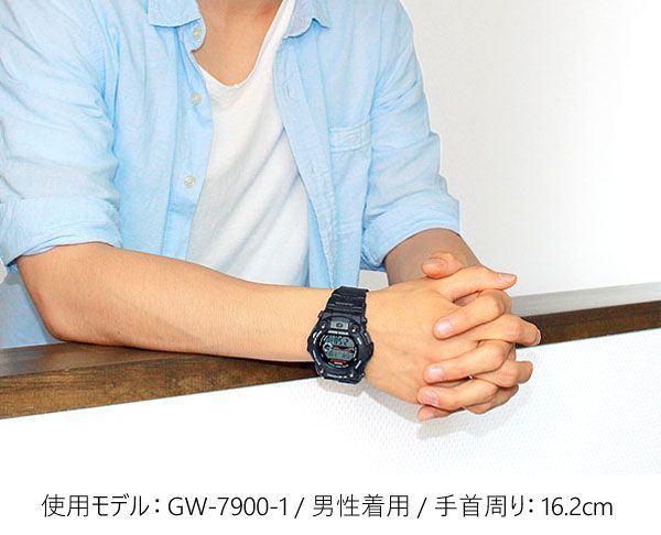 CASIO Gショック 電波ソーラー GW-7900-1 海外モデル メンズ 腕時計