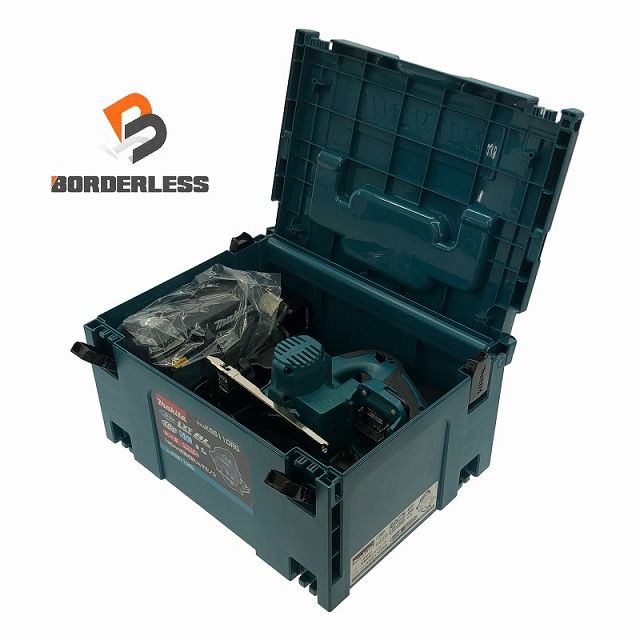 makita マキタ 125mm 18V 充電式防じん丸ノコ KS511DRG バッテリ1個 6.0Ah 充電器 ケース付 製造年月2018年12月 108560
