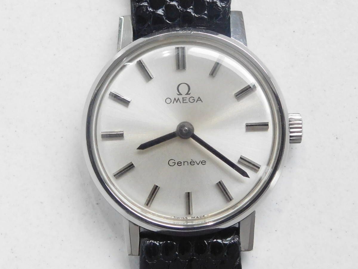 極美品 オメガ ジュネーブ レディース手巻 - メルカリ