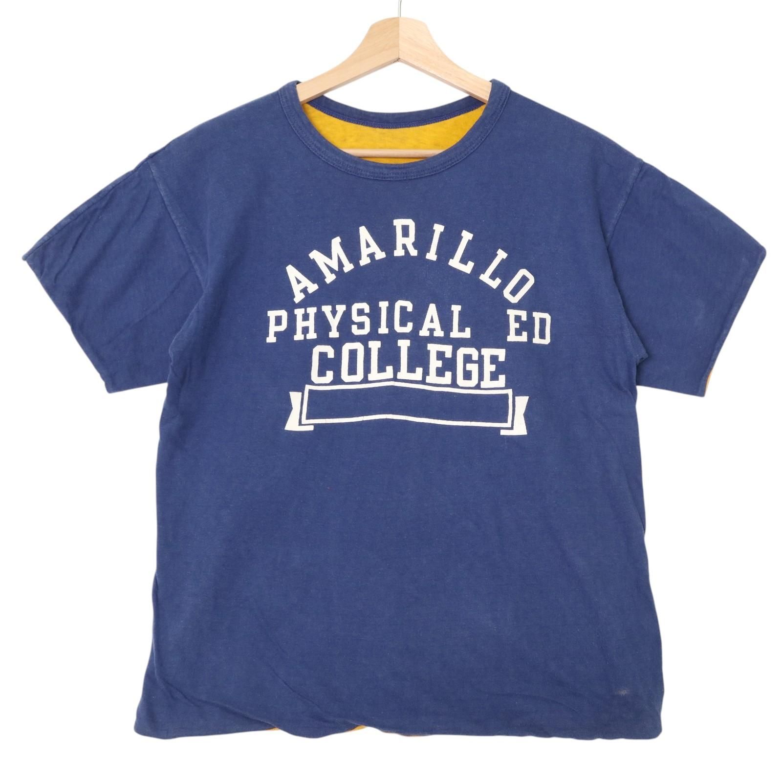 70年代 USA製 Champion チャンピオン リバーシブル Tシャツ 