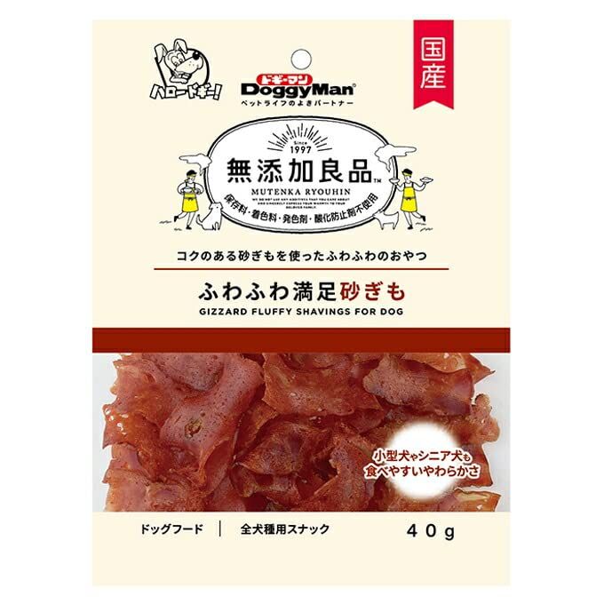 まとめ買い ドギーマン 無添加 ふわふわ満足砂ぎも 40g ×24