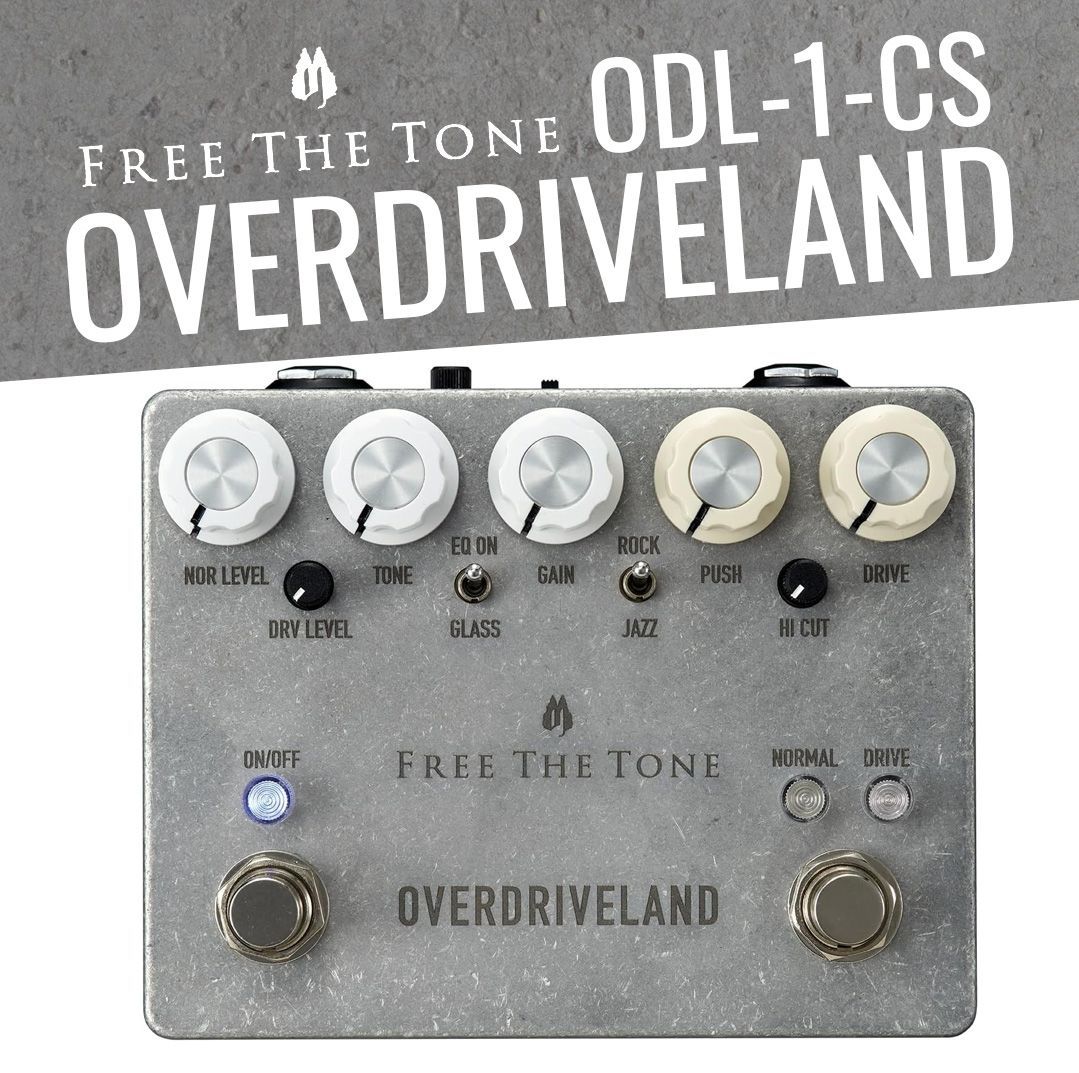 Free The Tone ODL-1-CS OVERDRIVELAND CUSTOM SHOP - メルカリ