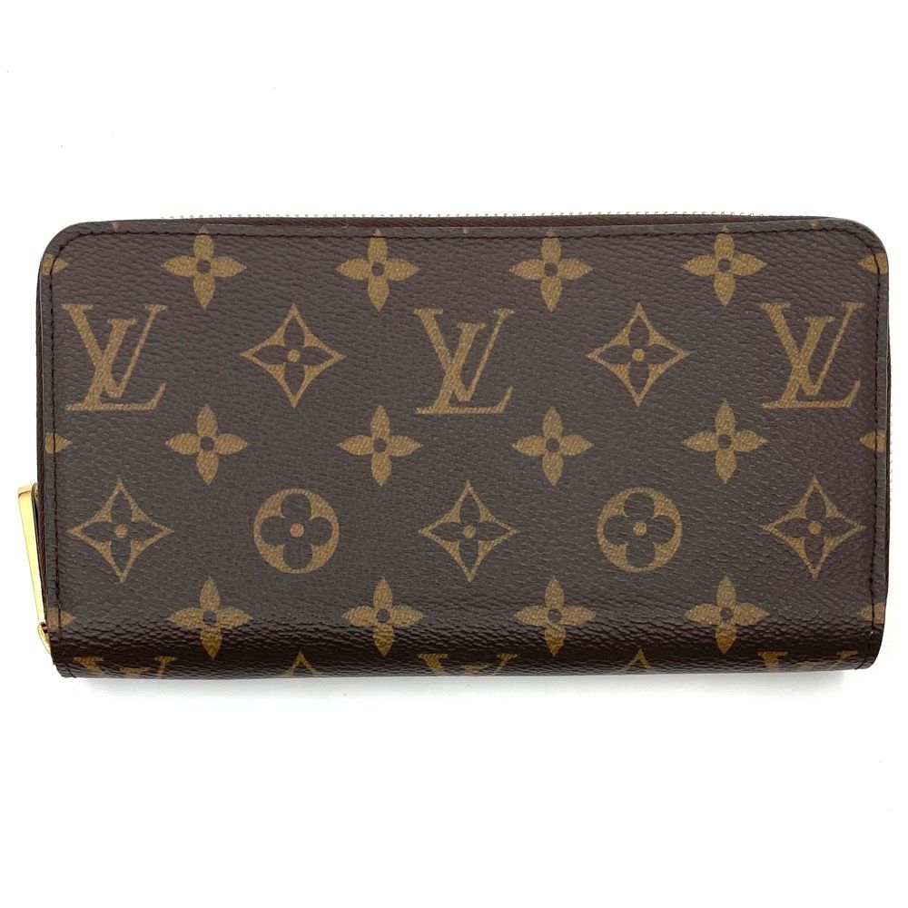 ルイヴィトン M42616 長財布 ブラウン LOUIS VUITTON ジッピー