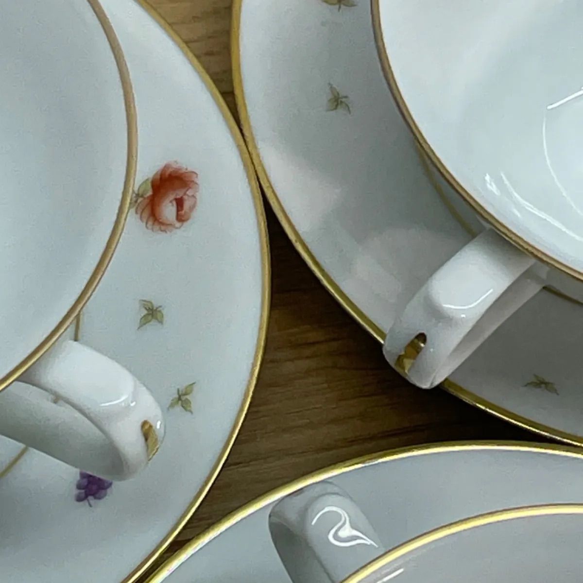 Nittoroyal RC JAPAN ニットーロイヤル カップ&ソーサー3客