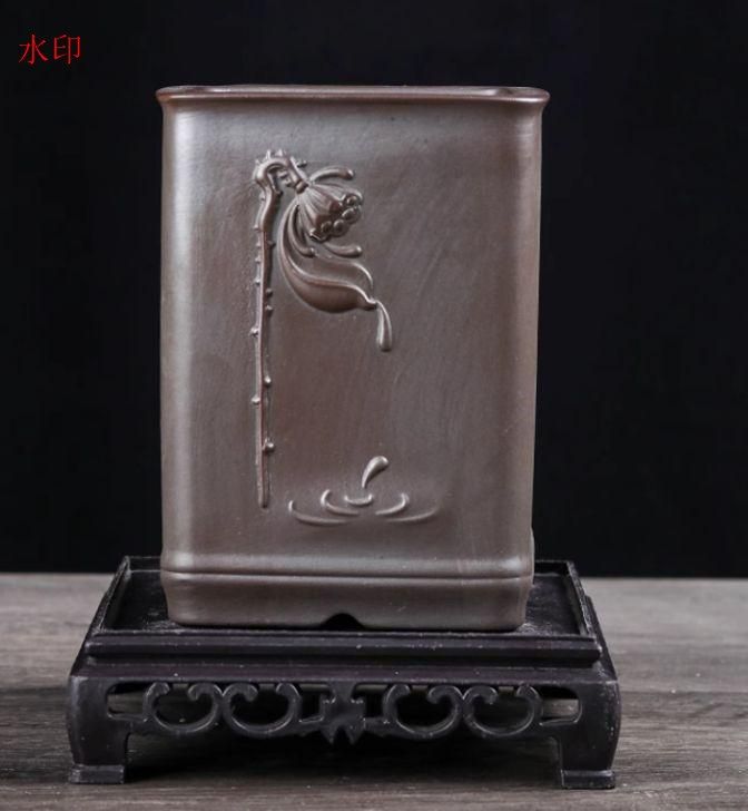 四方植木鉢 盆栽鉢 植木鉢 小品盆栽鉢 大品盆栽鉢 - メルカリ
