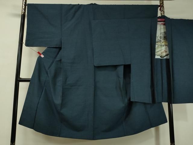 平和屋着物●男性　紬　アンサンブル　霞文　正絹　逸品　未使用　CAAV4774vp 平和屋着物○男性 紬 アンサンブル 霞文 正絹 逸品 未使用 CAAV4774vp