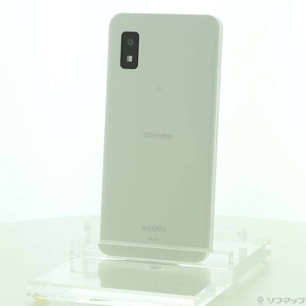 中古品〕 AQUOS wish3 64GB ホワイト SH-53D docomo SIMフリー