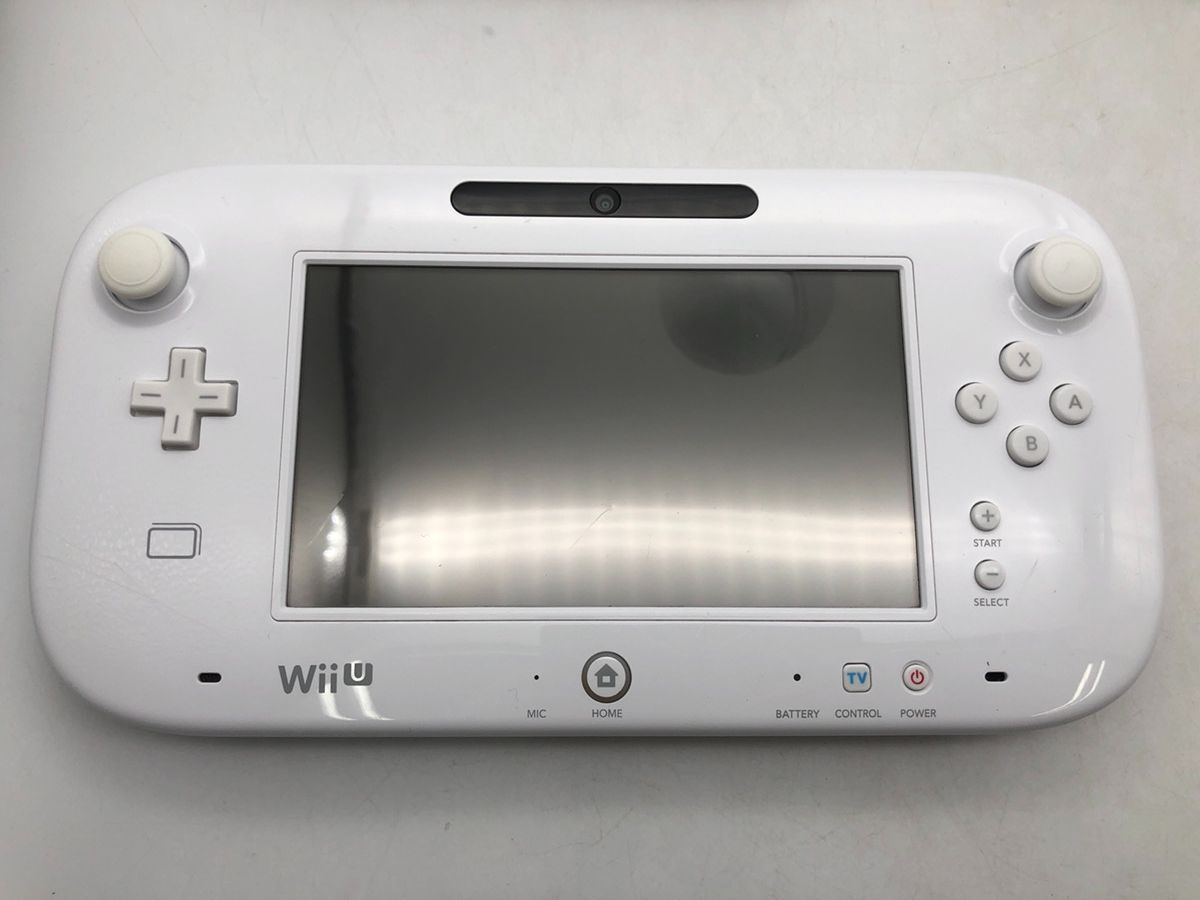 動作確認済】WiiU 本体 32GB ゲームパッド すぐ遊べるセット スマブラ 