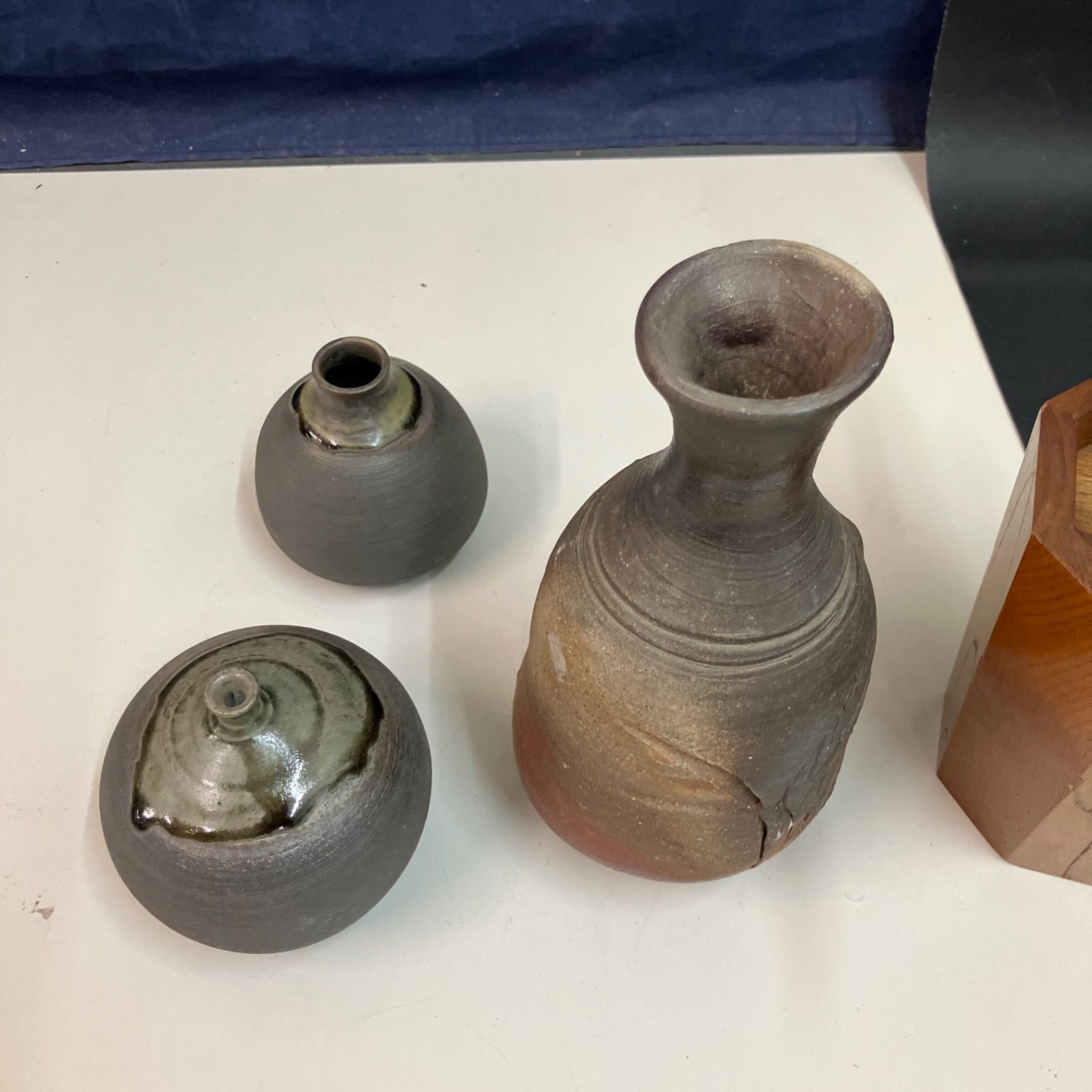越前焼 花器 花瓶 一輪挿し 小瓶 未使用及び使用済み含む 小壺