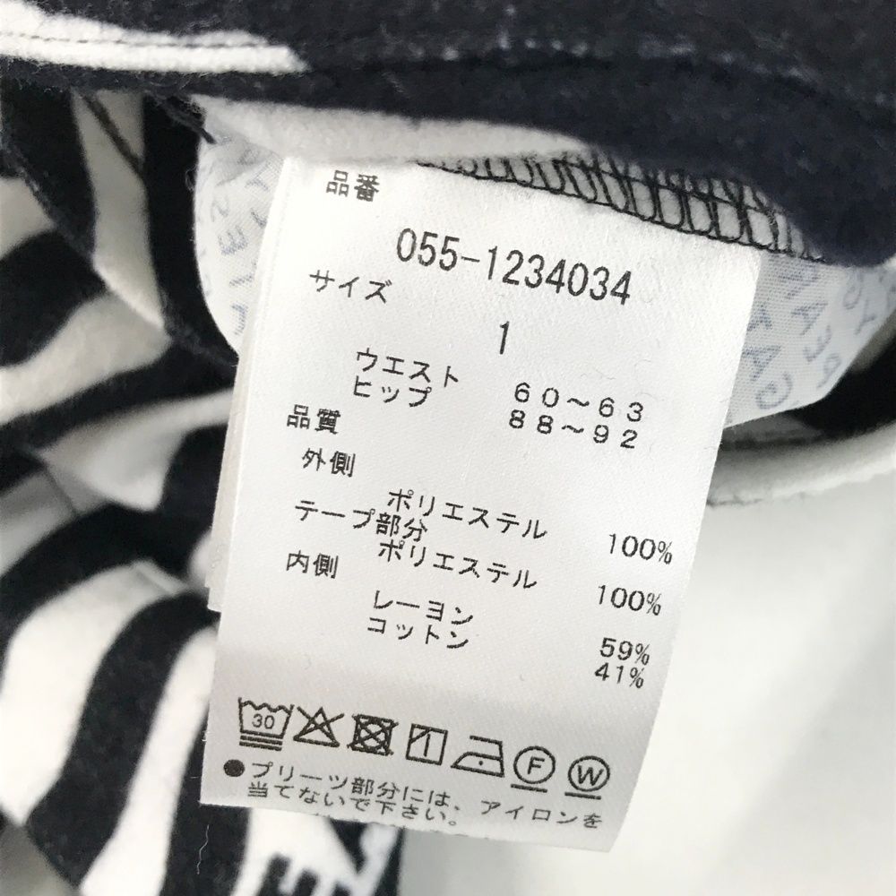 サイズ：1 PEARLY GATES パーリーゲイツ 055-1234034 プリーツ切替