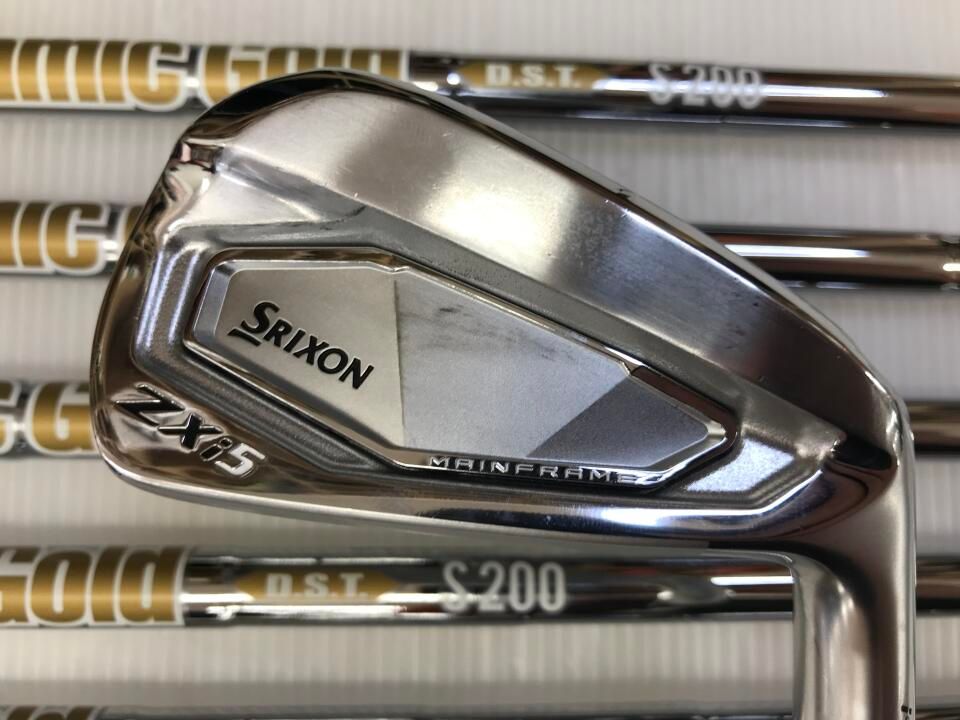 最短 SRIXON ZXi5 | S200 | ダイナミックゴールド D.S.T. NEWデザイン | | アイアンセット | ダンロップ