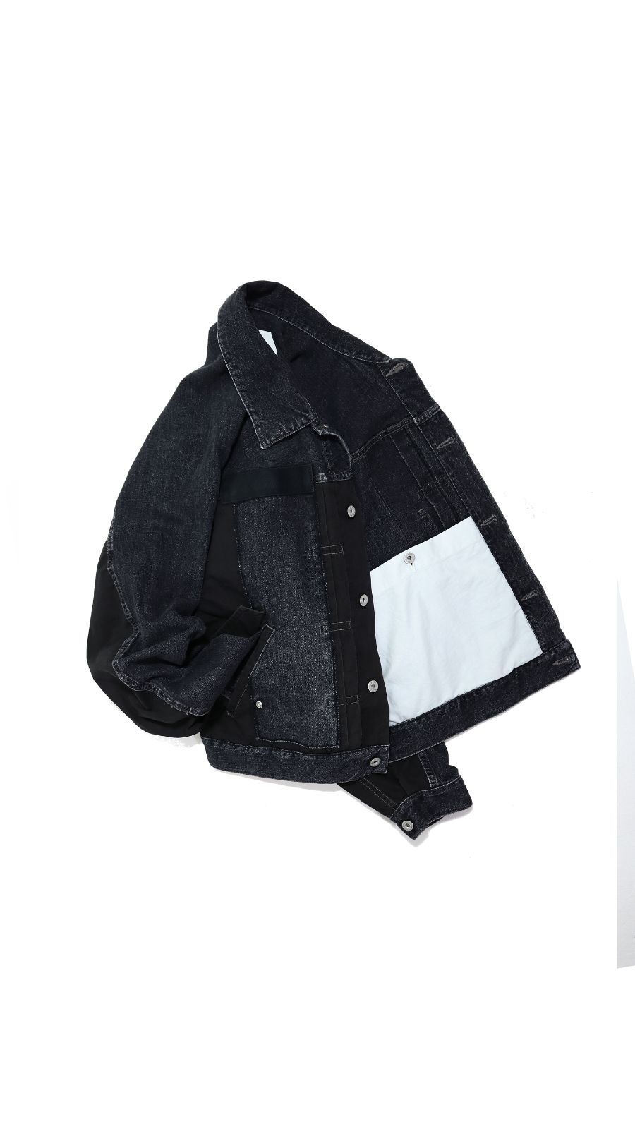 elephant TRIBAL fabrics エレファブ 】PANEL PATCHWORK DENIM JKT