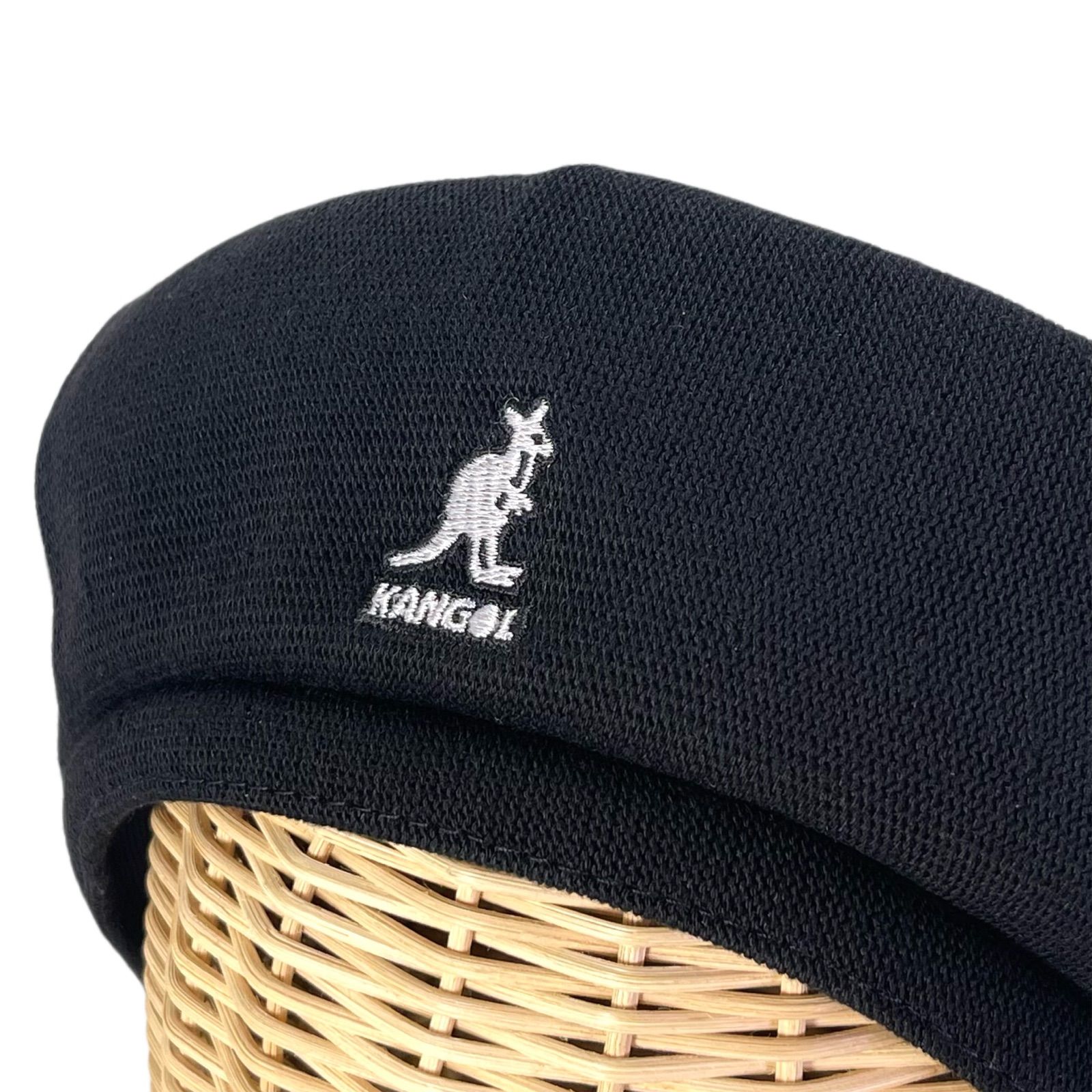 KANGOL ベレー帽 Bamboo Jax Beret メッシュ素材 竹繊維 Black サイズ