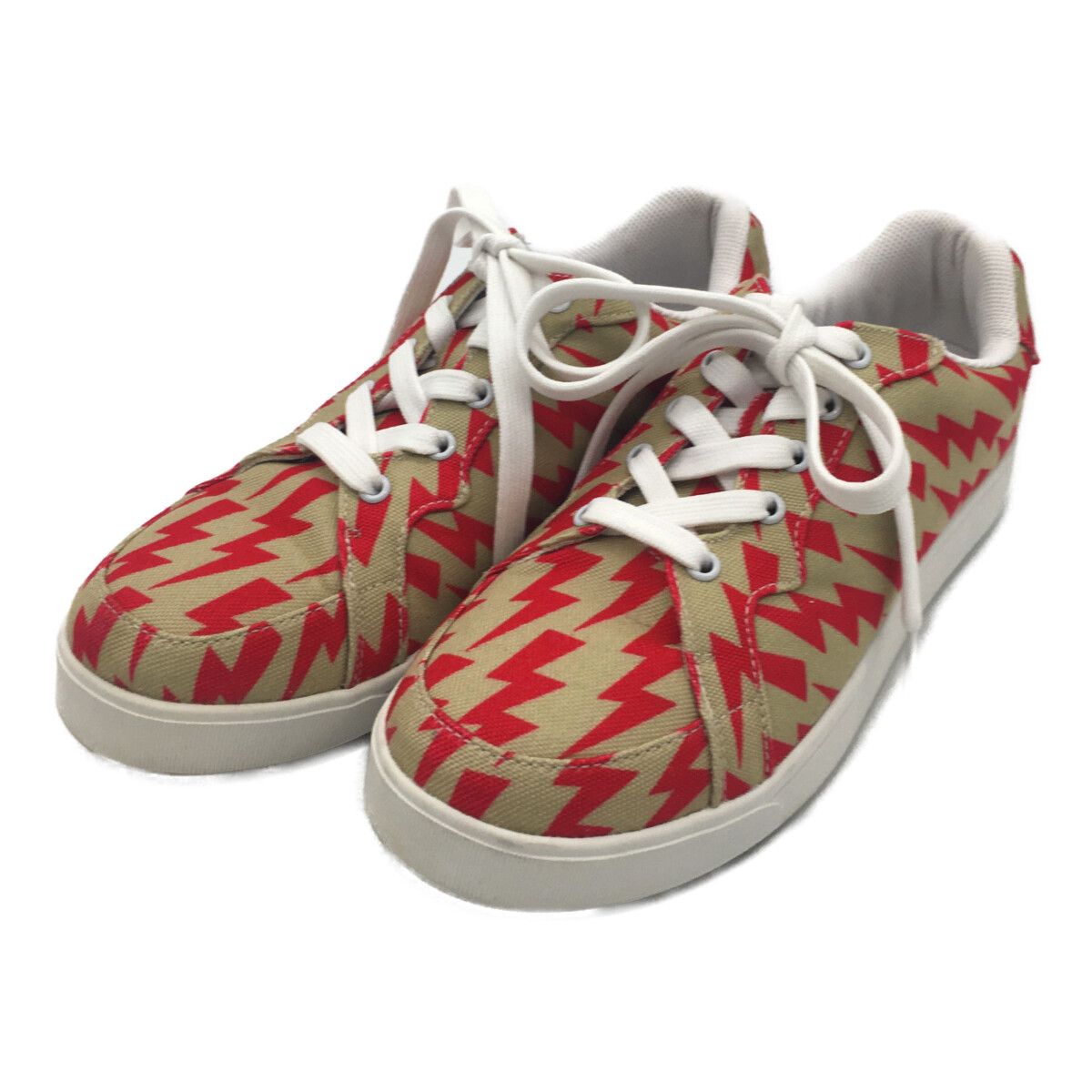 PEARLY GATES ゴルフシューズ ベージュ 赤