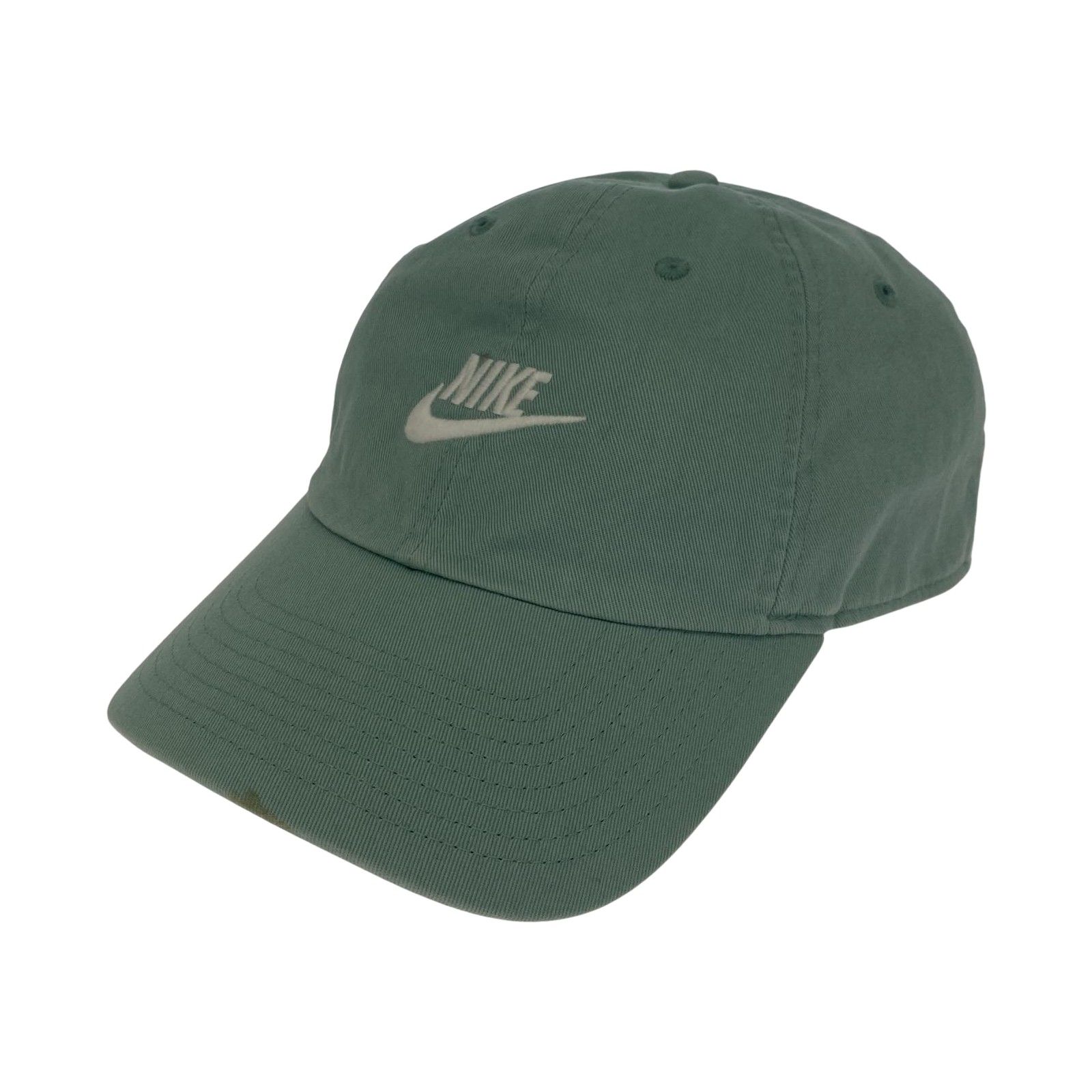 NIKE ナイキ ロゴ刺繍キャップ sizeM/L/ライトグリーン - メルカリ