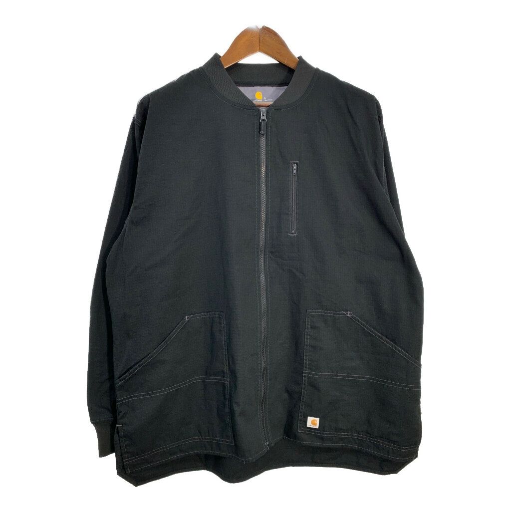 Carhartt カーハート ワークジャケット ブラック (メンズ L) 中古 古着 T1424
