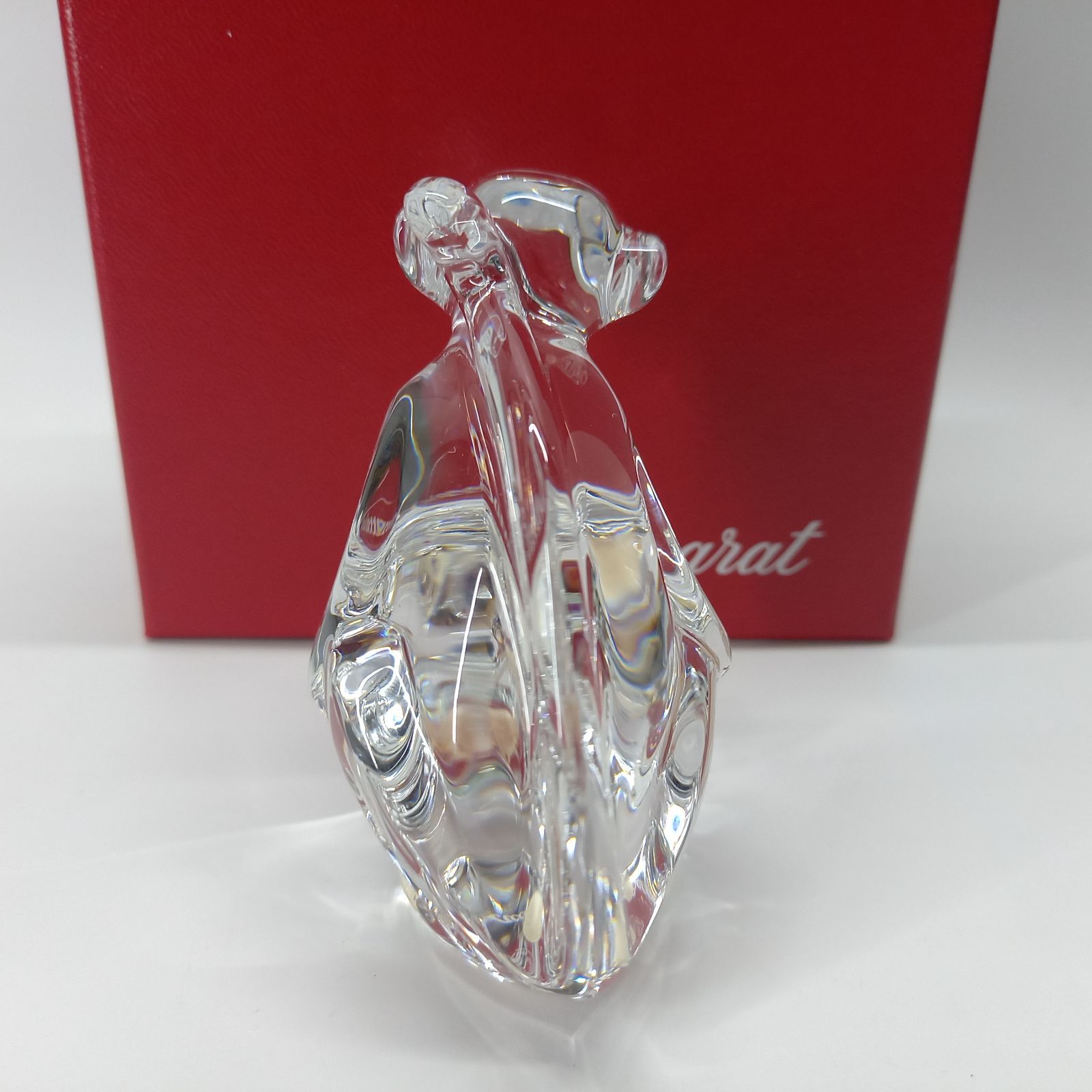 バカラ 干支 申 猿 クリスタル 置物 フィギュリン Baccarat - メルカリ