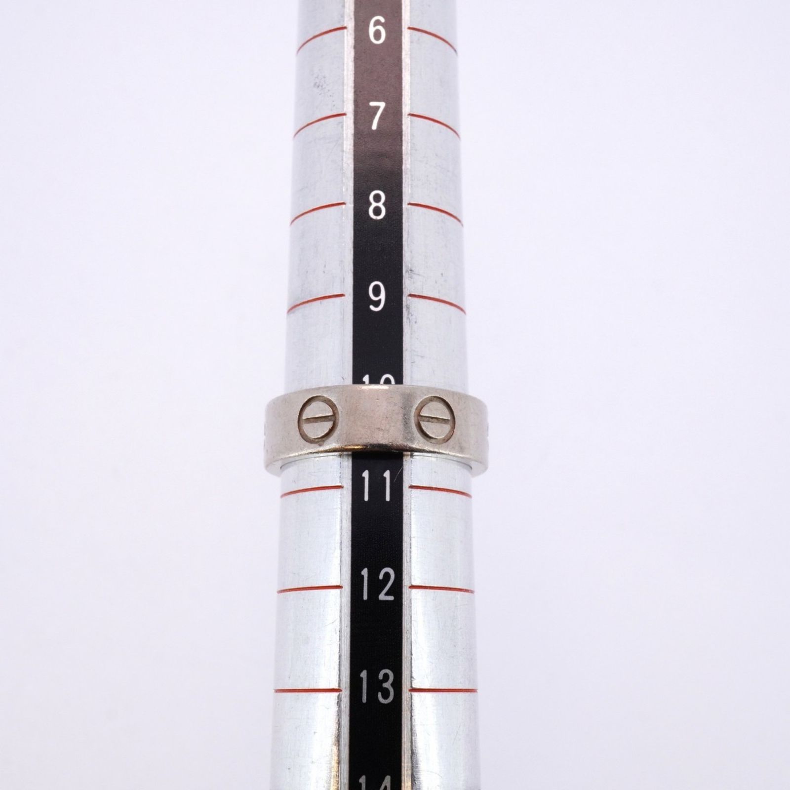 カルティエ(Cartier) カルティエ リング ラブ 18KWG ホワイト