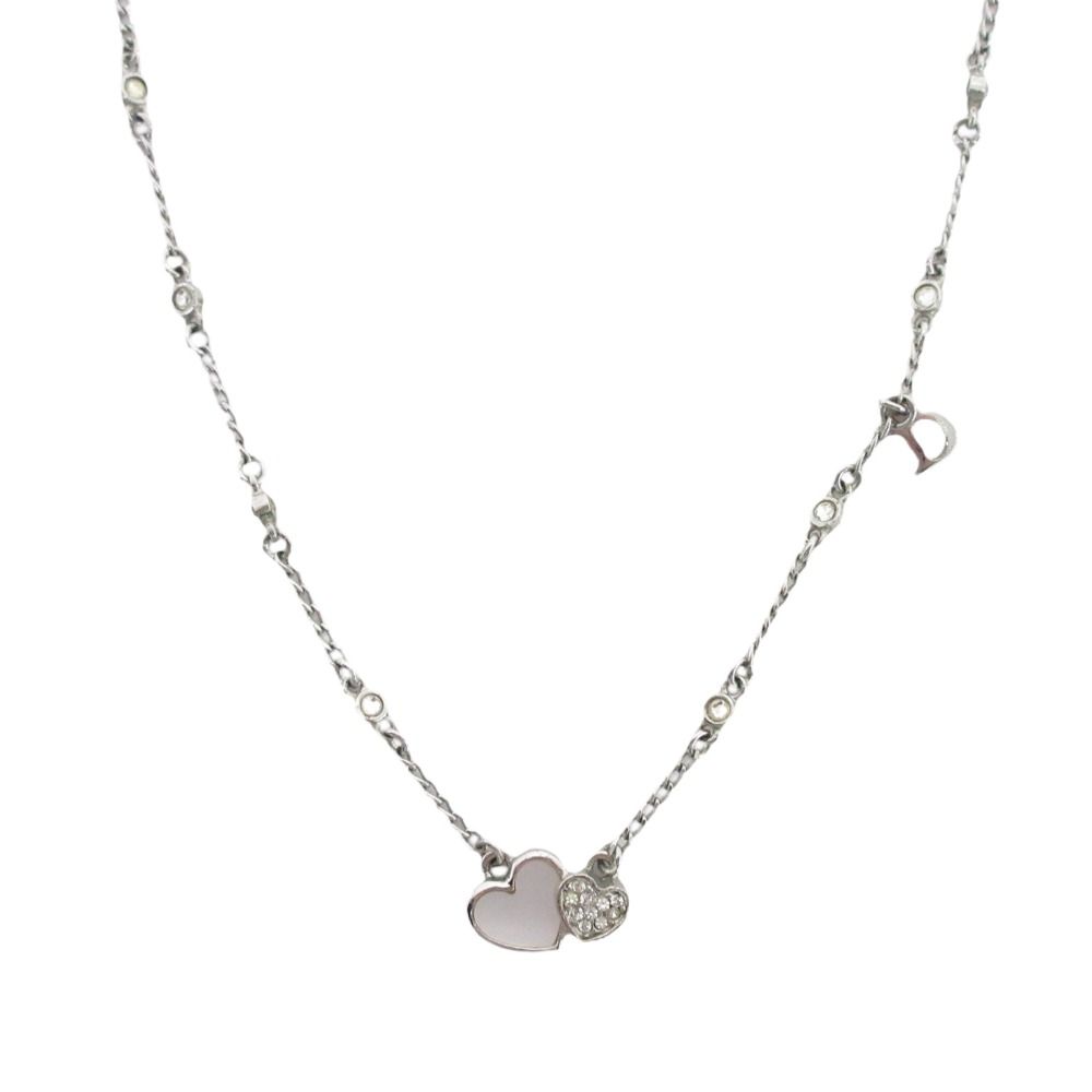 満点の Christian 美品 Dior D ハートモチーフ クリスチャンディオール アクセサリー