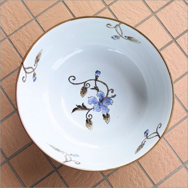 陶器 睡蓮鉢