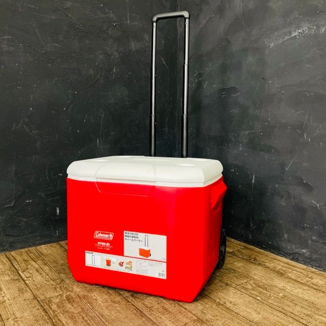 オンライン Coleman 2000027864 ホイールクーラー 60QT レッド オンライン Coleman 2000027864 ホイールクーラー 60QT レッド