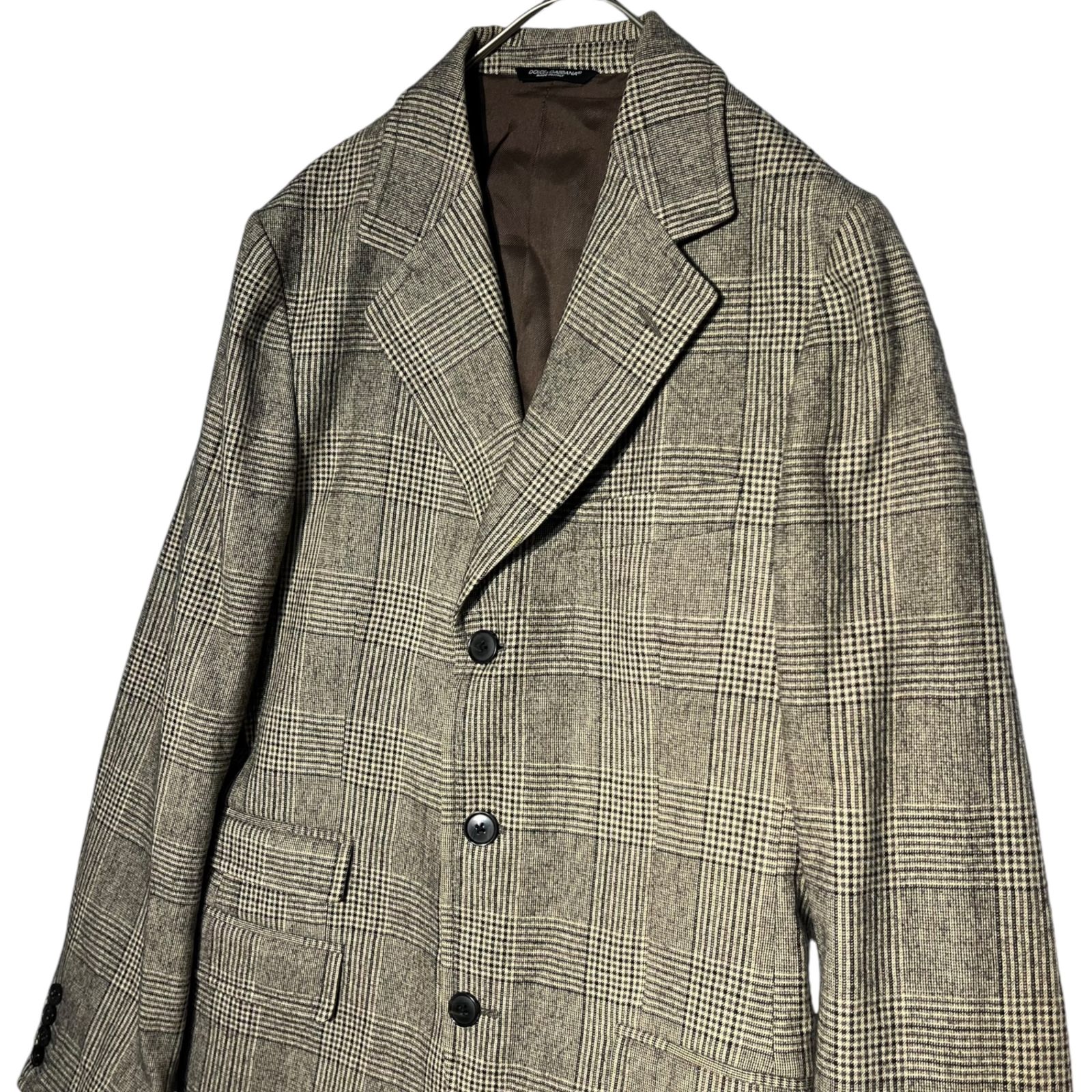 DOLCHE & GABBANA ドルガバ デニムジャケット Gジャン チェック DOLCE&GABBANA(ドルチェ&ガッバーナドルガバ) Denim pocket 3B check