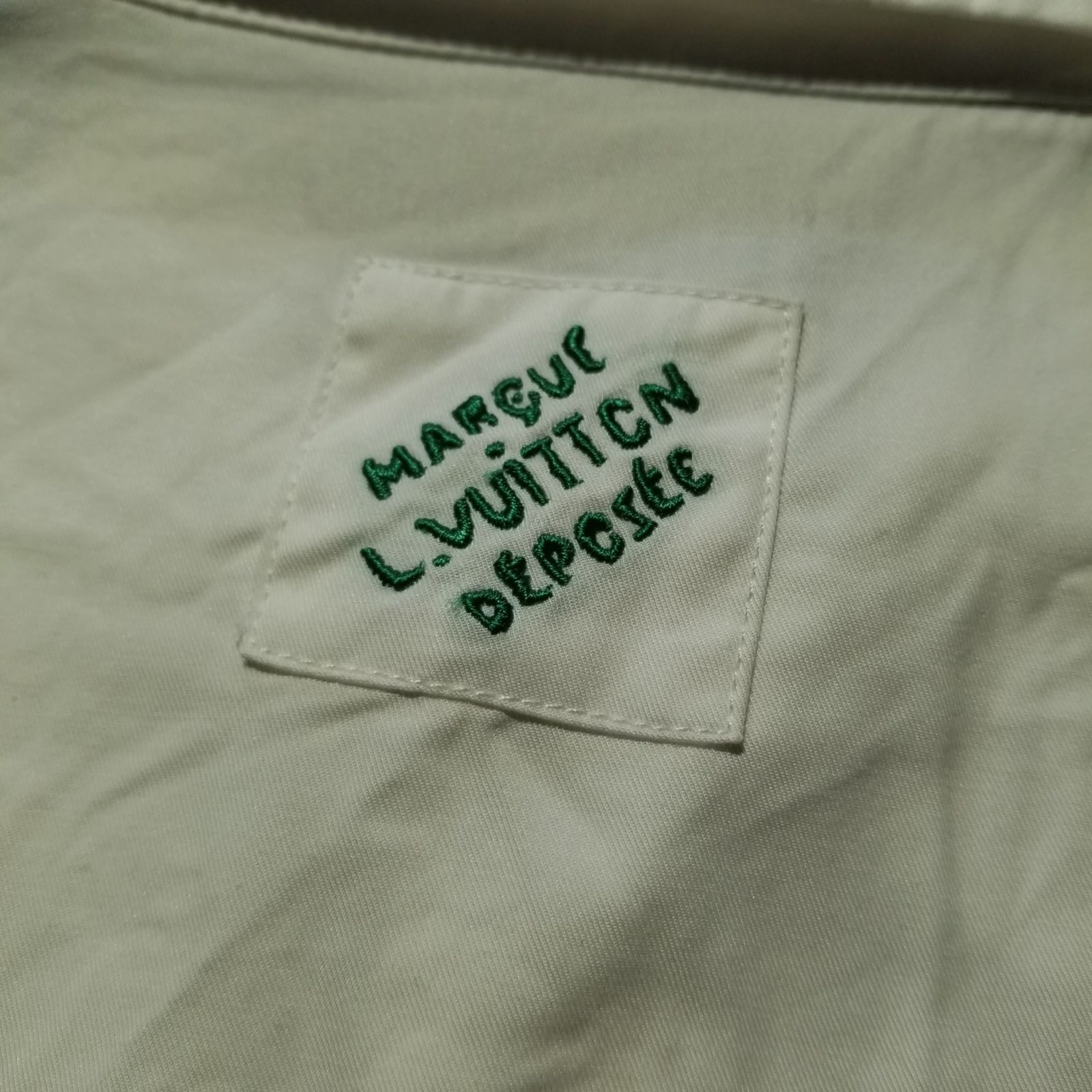 LOUIS VUITTON 24ss Flower Embroidery S/S Shit M ルイヴィトン