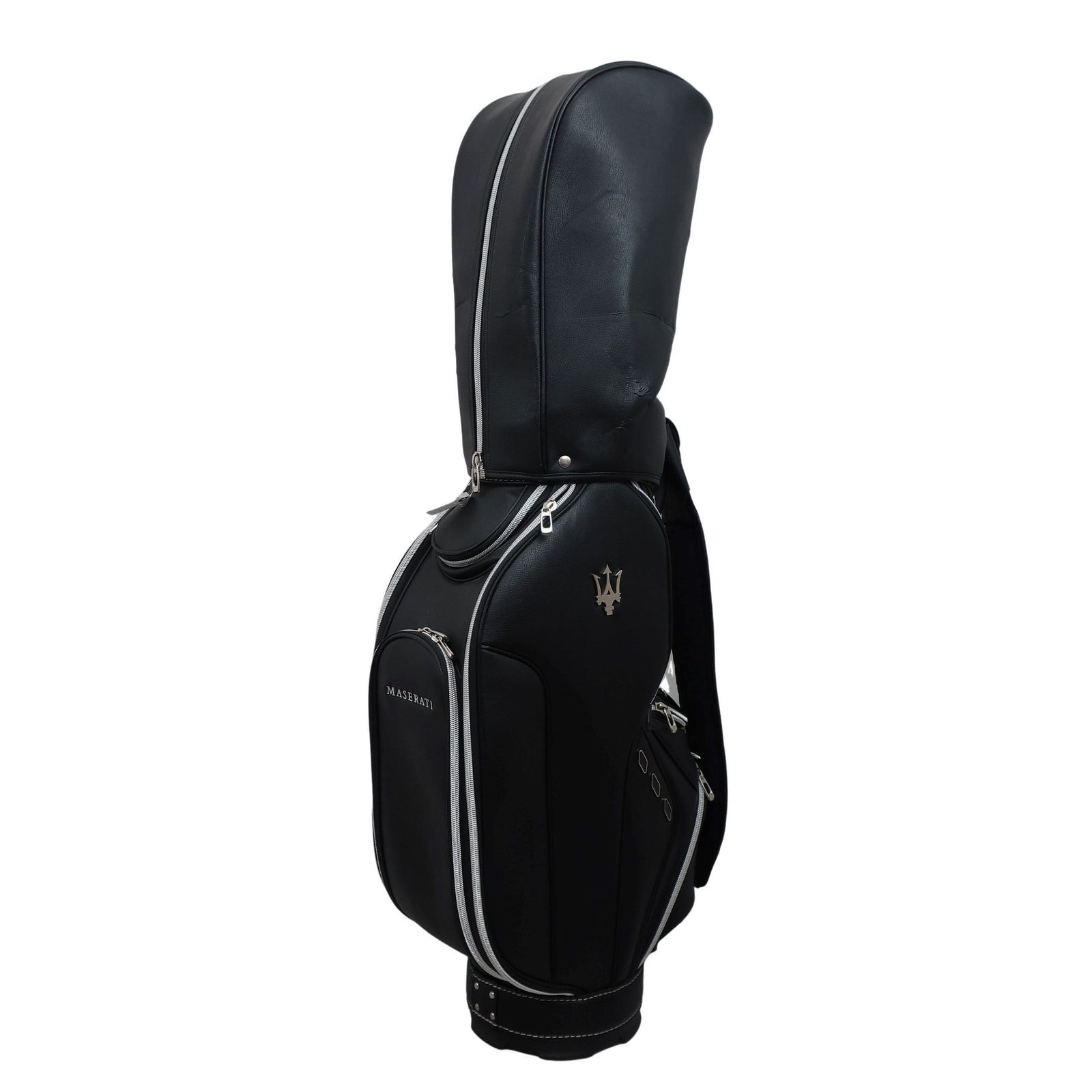 希少　MASERATI　キャディバック　ゴルフバッグ　マセラティ　非売品　3点式 希少 MASERATI キャディバック ゴルフバッグ マセラティ 非売品 3点式