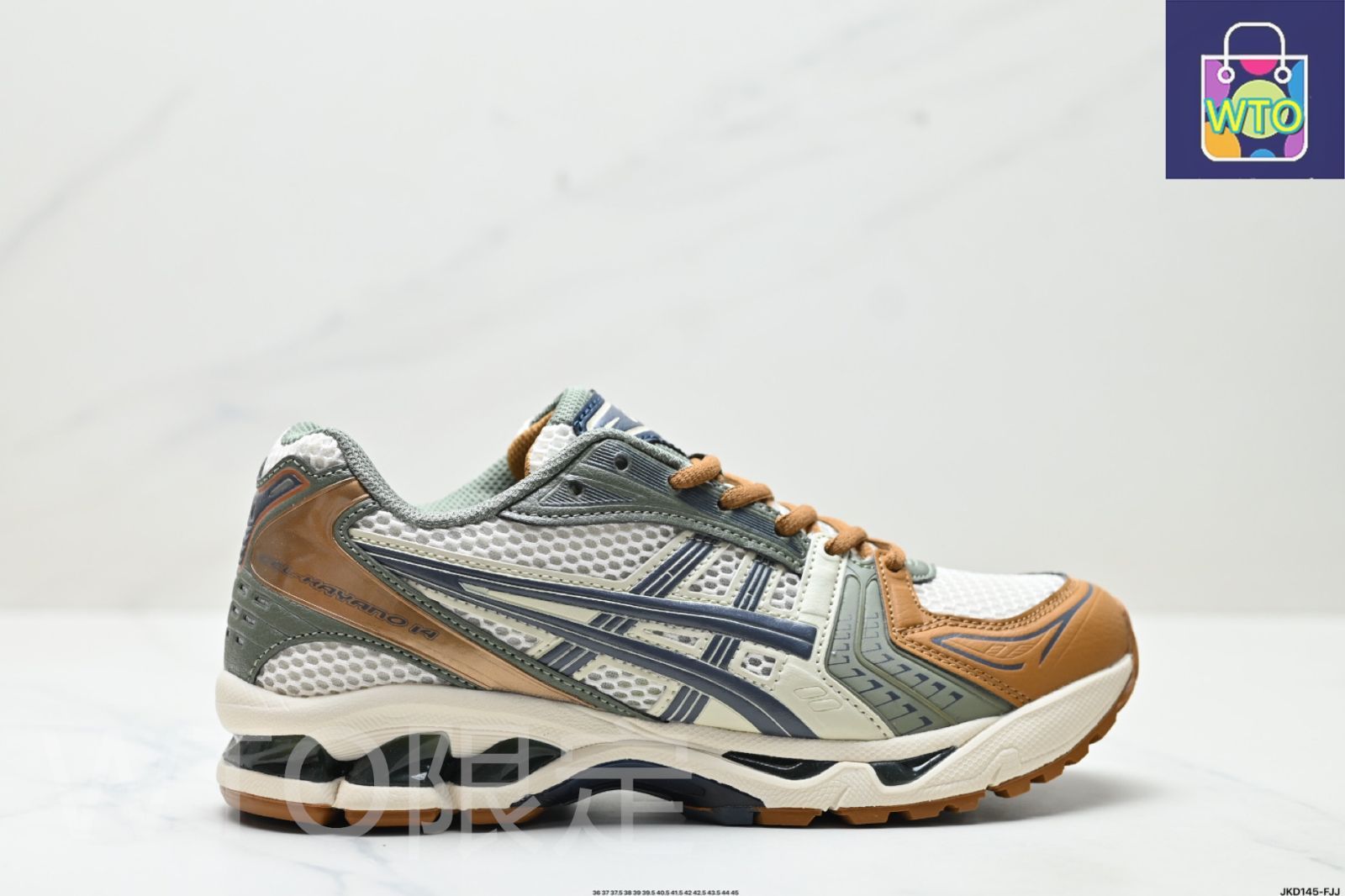 Asics（アシックス）Gel-Kayano 14 シルバーグレーグリーン