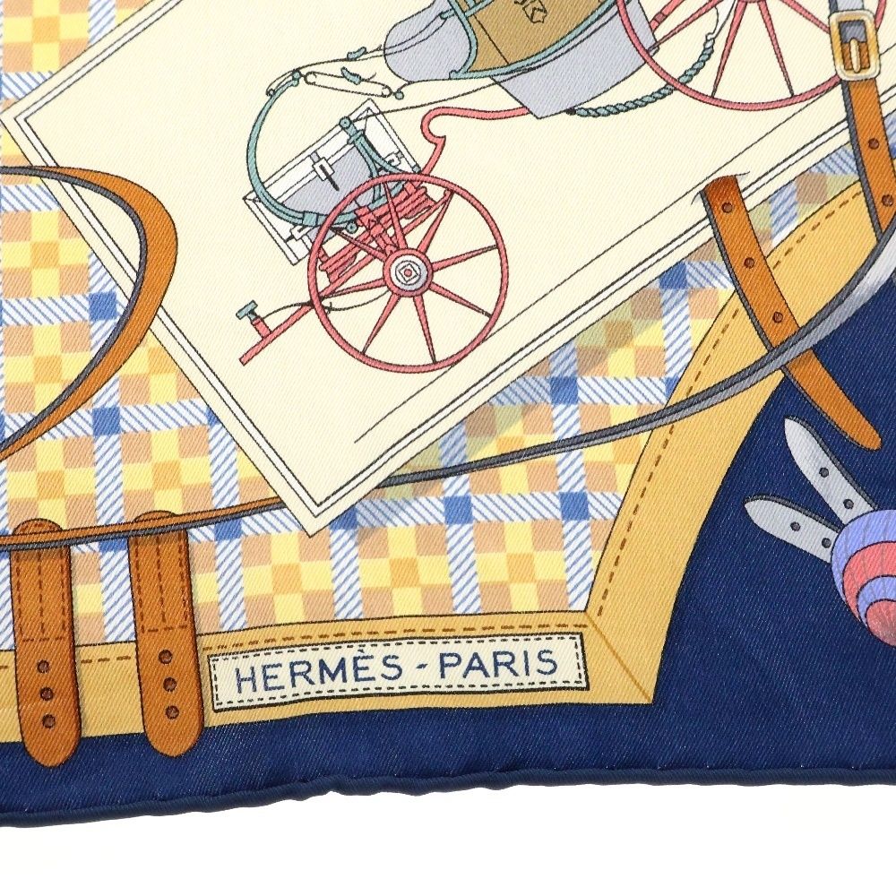 HERMES (エルメス) Carre70 Les Voitures Nouvelle カレ70 馬車の変遷