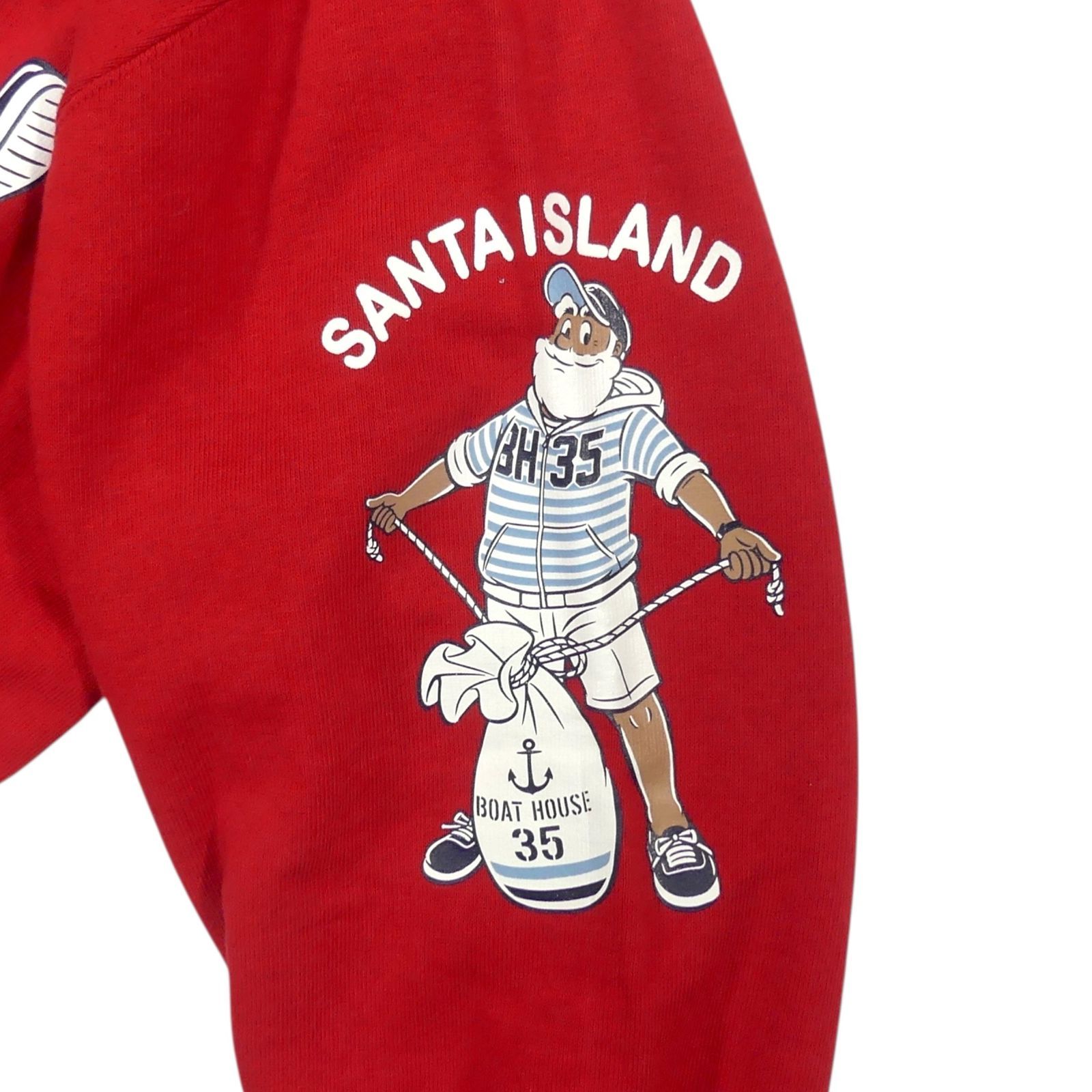 Captain Santa キャプテンサンタ スウェット M 赤 レッド BOAT HOUSE