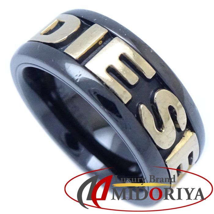 DIESEL ロゴリング DIESEL by Glenn Martens(ディーゼルバイグレンマーティンス