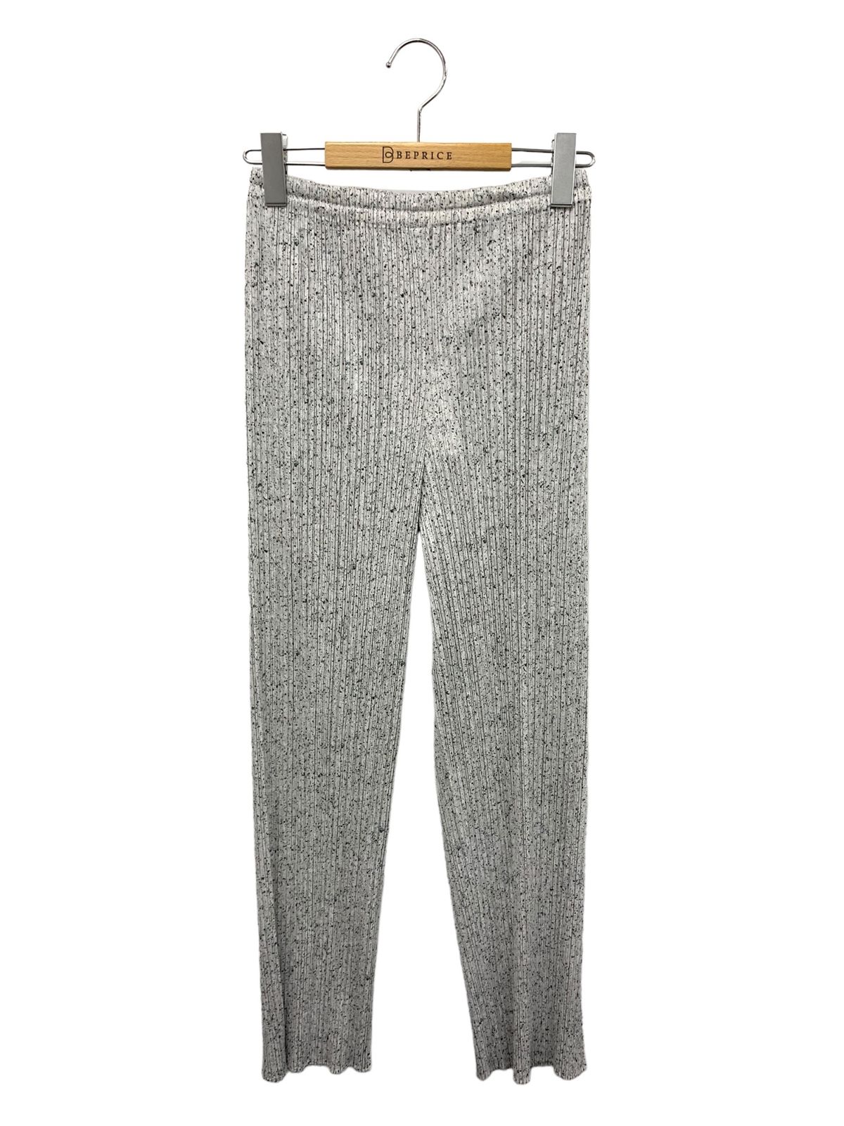 プリーツプリーズイッセイミヤケ PP84-JF443 パンツ 4 グレー プリーツ