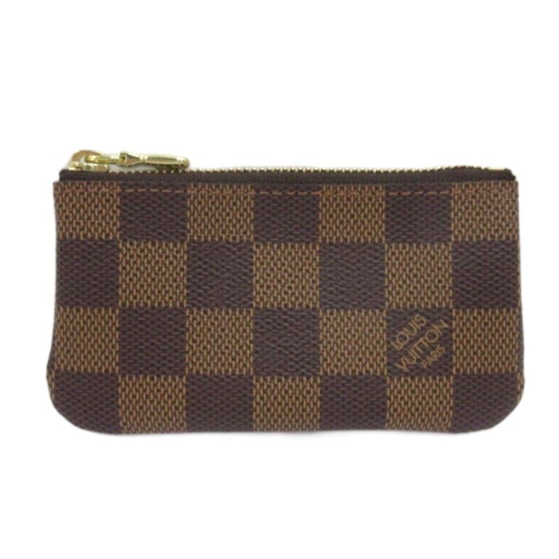 ルイヴィトン LOUIS VUITTON ダミエ カードキーケース ポシェットクレ コインケース 小銭入れ 財布 N62658 ブラウン系