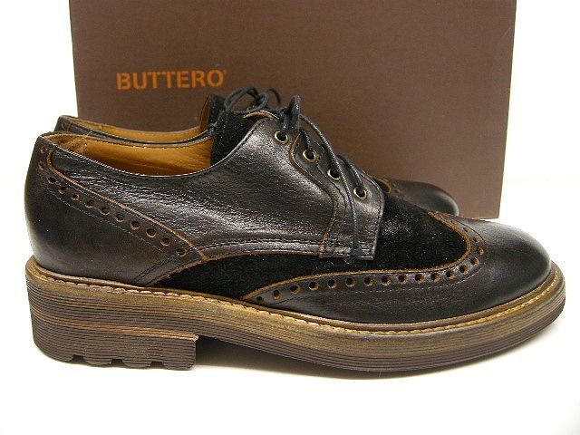 サイズ43 (27.5-28cm相当)□新品□ブッテロ BUTTERO シューズ