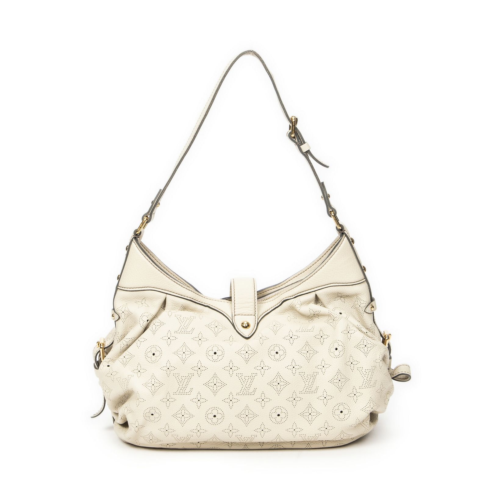 ルイヴィトンXS ホーボーアイボリーマヒナレザーA