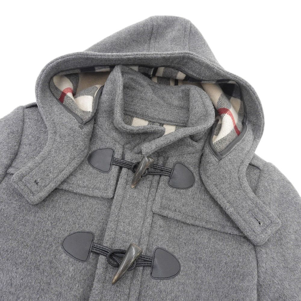 超美品 バーバリー BURBERRY 現行タグ ノバチェック メルトン ウール