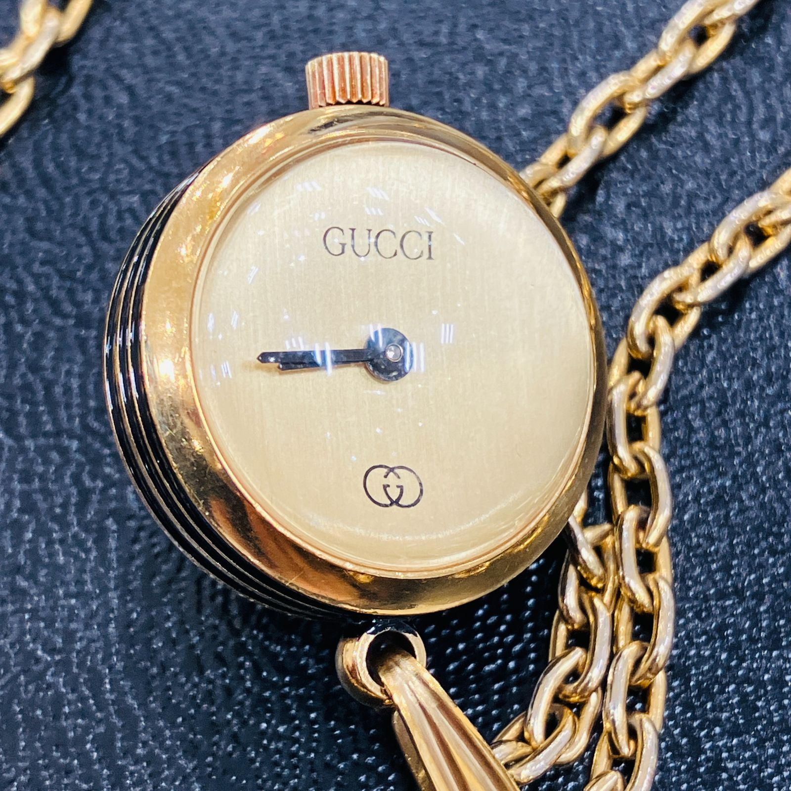 【希少稼働品】グッチ ペンダントウォッチ ヴィンテージ時計 GUCCI シェリー 希少稼働品】グッチ ペンダントウォッチ ヴィンテージ時計 GUCCI